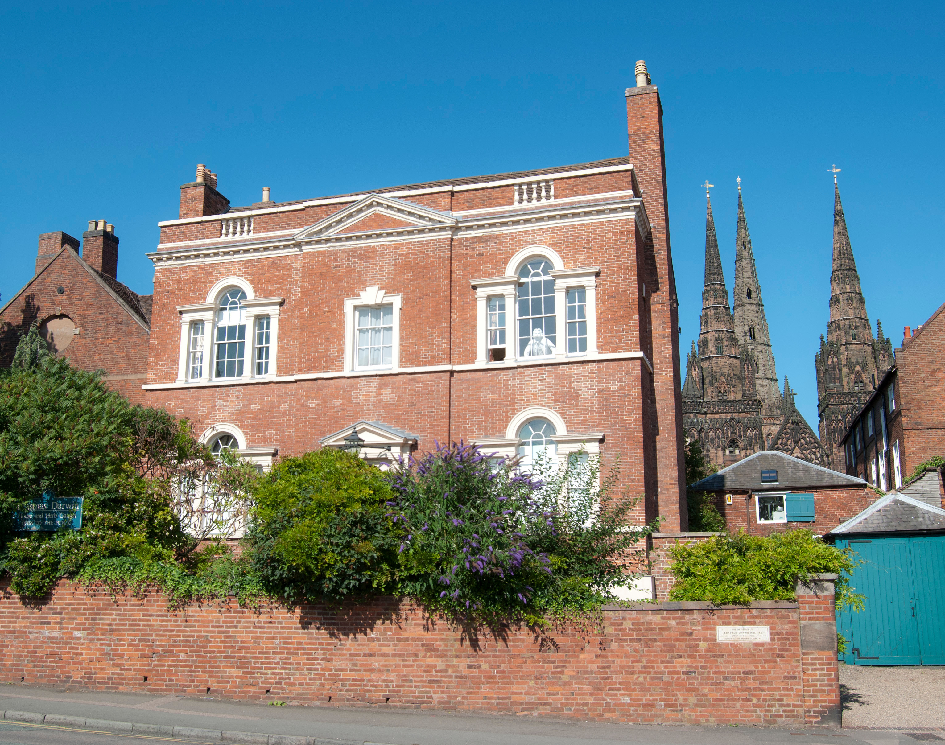 Дом Дарвина в&nbsp;Личфилде, адрес: Beacon Street, Lichfield, Staffordshire, England