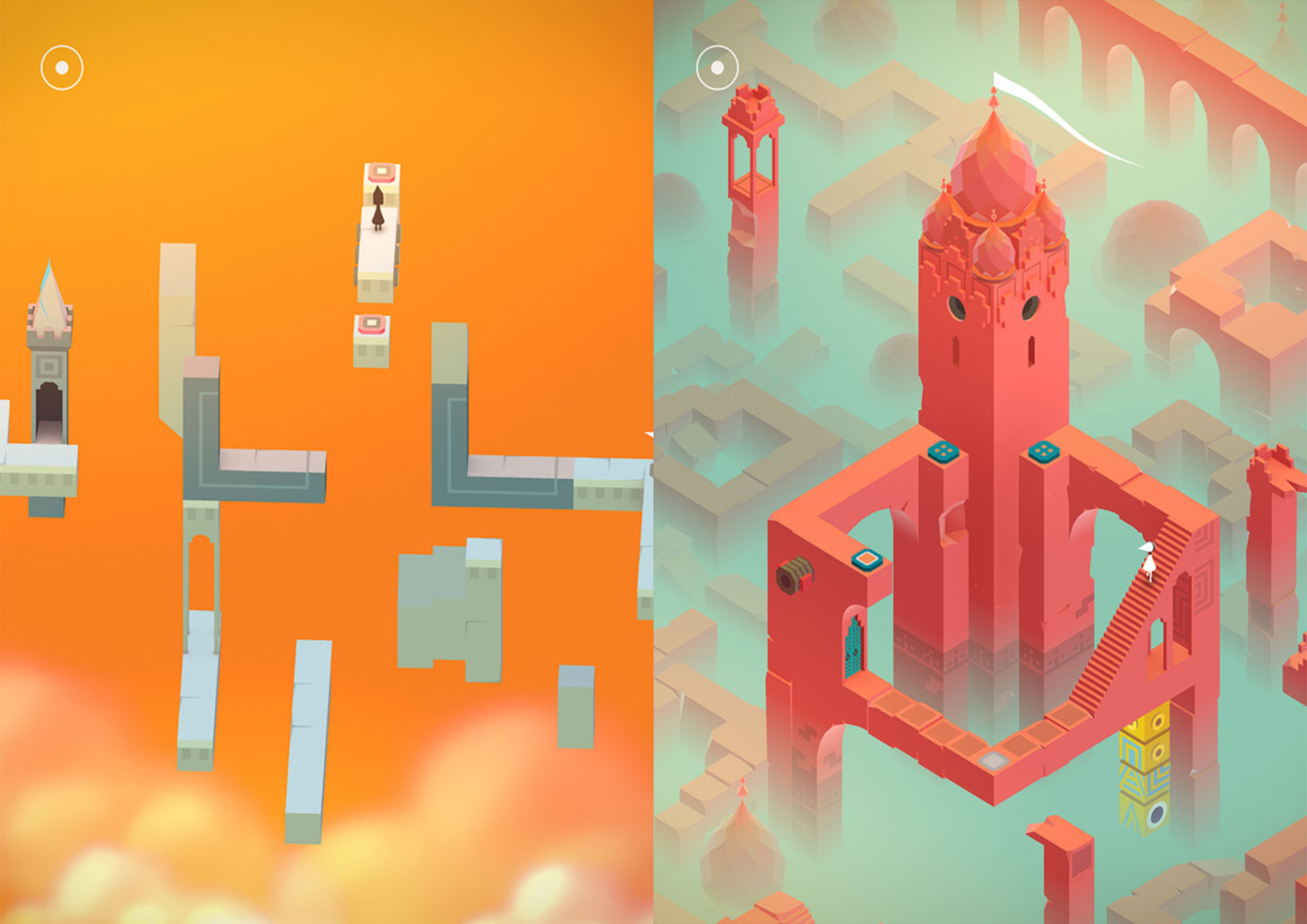 Рисунок 11. Компьютерная инди-игра: «Monument Valley». Автор: Ustwo.