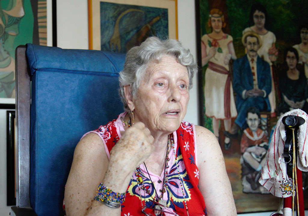 Натали Боливар 85 лет, но&nbsp;бодрость духа не&nbsp;покидает ее. Архив автора.