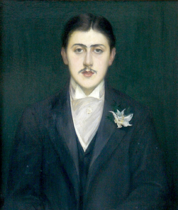 Портрет Марселя Пруста, нарисованный Жаком-Эмилем Бланшем в&nbsp;1892, когда Прусту был 21&nbsp;год