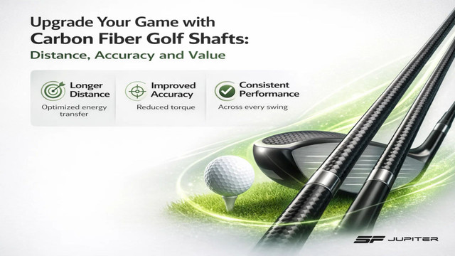 Upgrade Your Game with Carbon Fiber Golf Shafts: Distance, Accuracy and Value