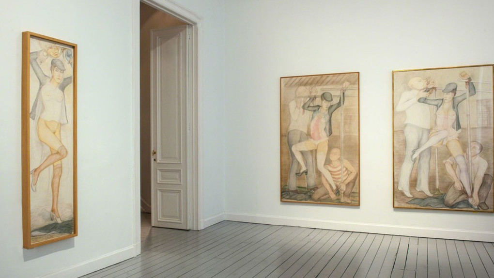 Экспозиция художественных работ Пьера Клоссовски. Галерея Gladstone, Нью-Йорк (2018)