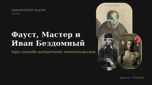 Три героя субъективной сцены и немного Маргарита.