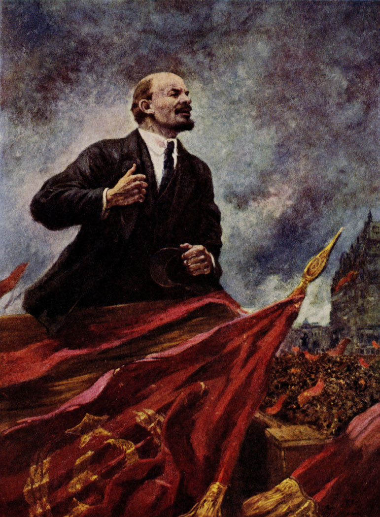 А.М.&nbsp;Герасимов «В.И.&nbsp;Ленин на&nbsp;трибуне»