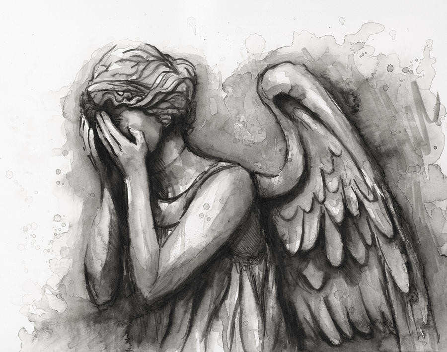 ‘Weeping Angel’ by Olga Shvartsur