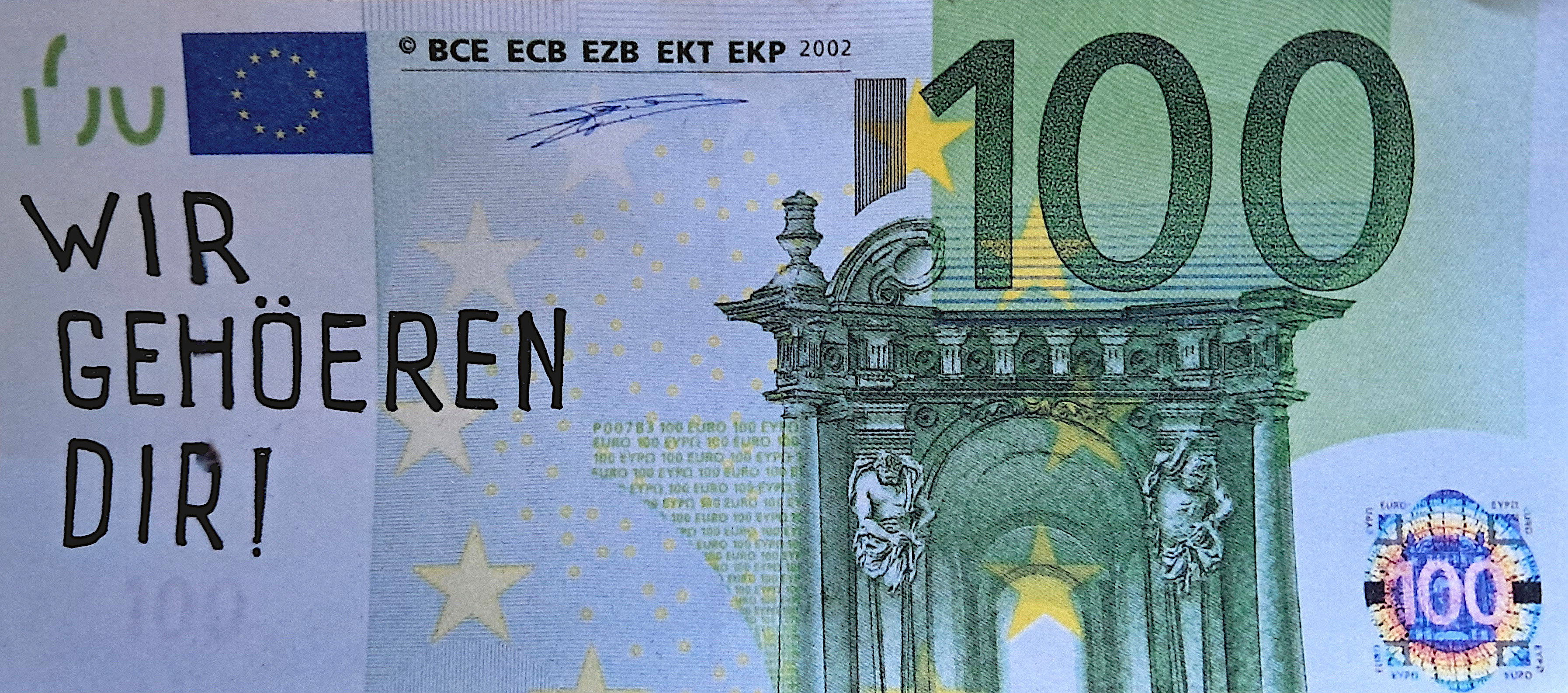 macht frei, «Wir gehoeren dir!» [«Мы принадлежим тебе!»], из серии «I want to believe», 2025