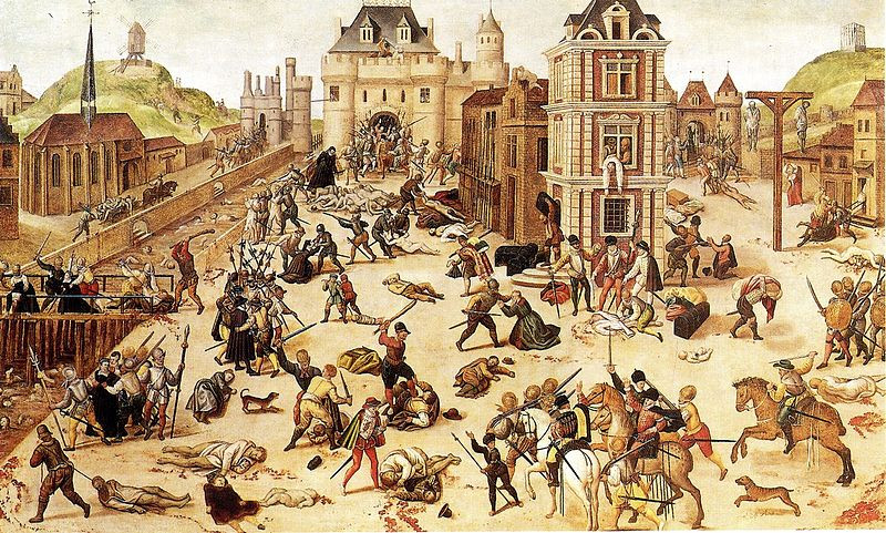 Резня в&nbsp;день св. Варфоломея, картина работы Франсуа Дюбуа
