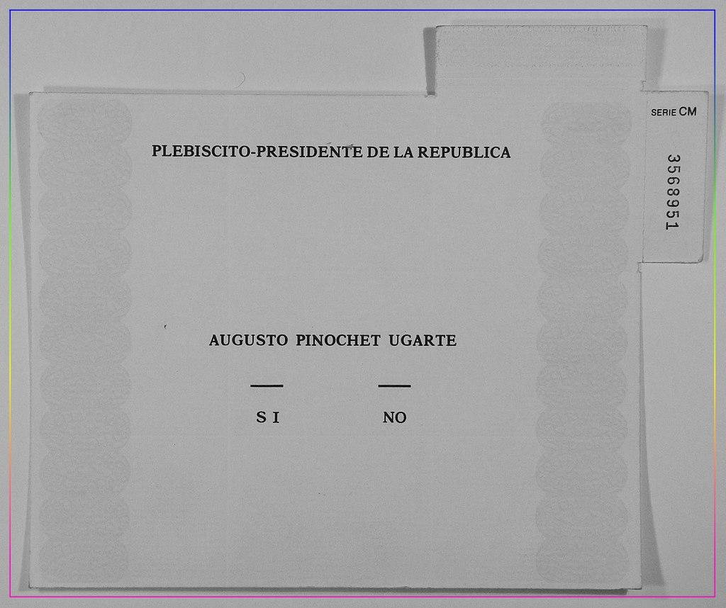 Голосование на референдуме 1988. Источник: http://www.museodelamemoria.cl