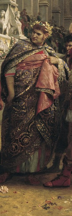 Фрагмент картины Генрика Семирадского «Христианская Дирцея в&nbsp;цирке Нерона», 1897&nbsp;г.