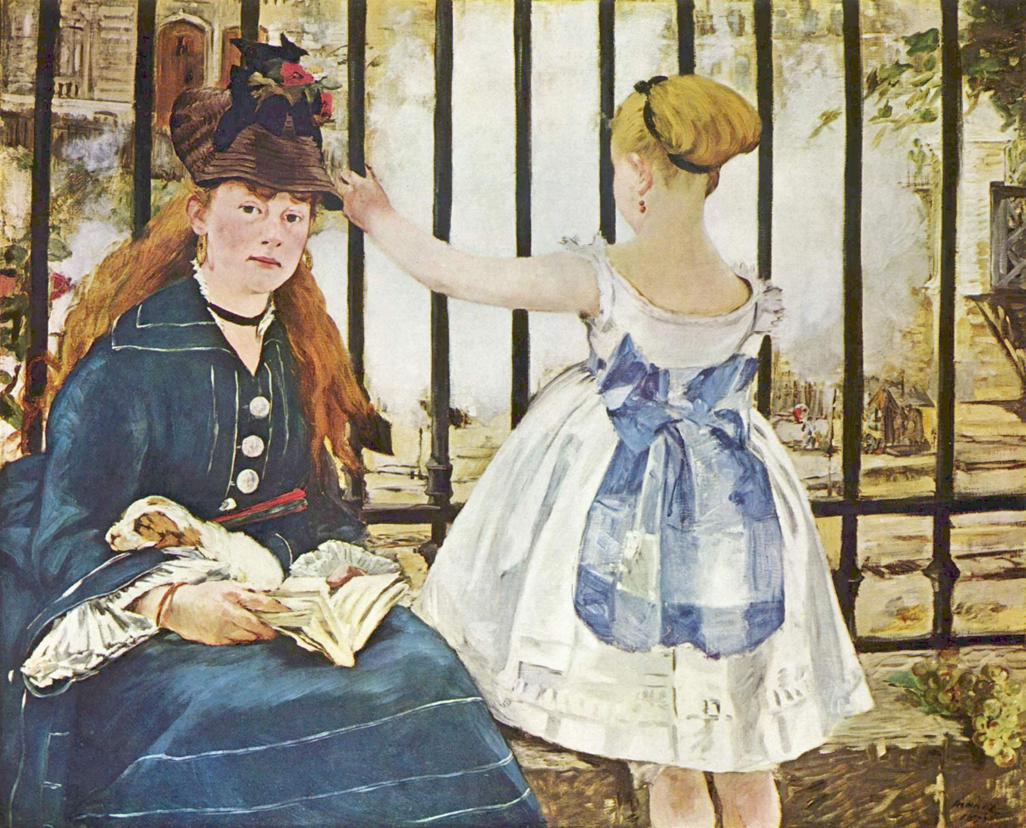 Edouard Manet. Le Chemin de fer, 1872.