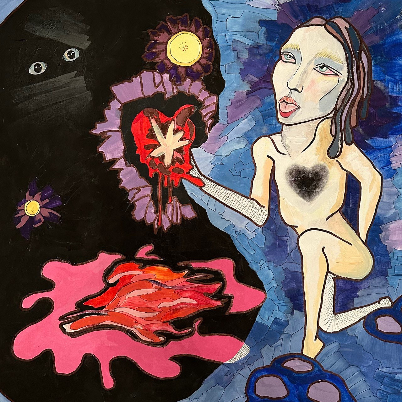 «Mefisto» by Evgenia Vinogradova (acrylic, oil)