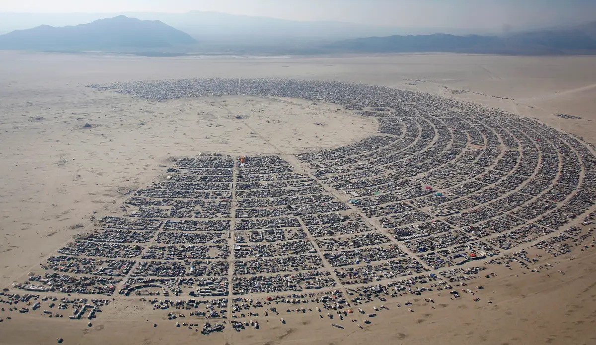 Burning man