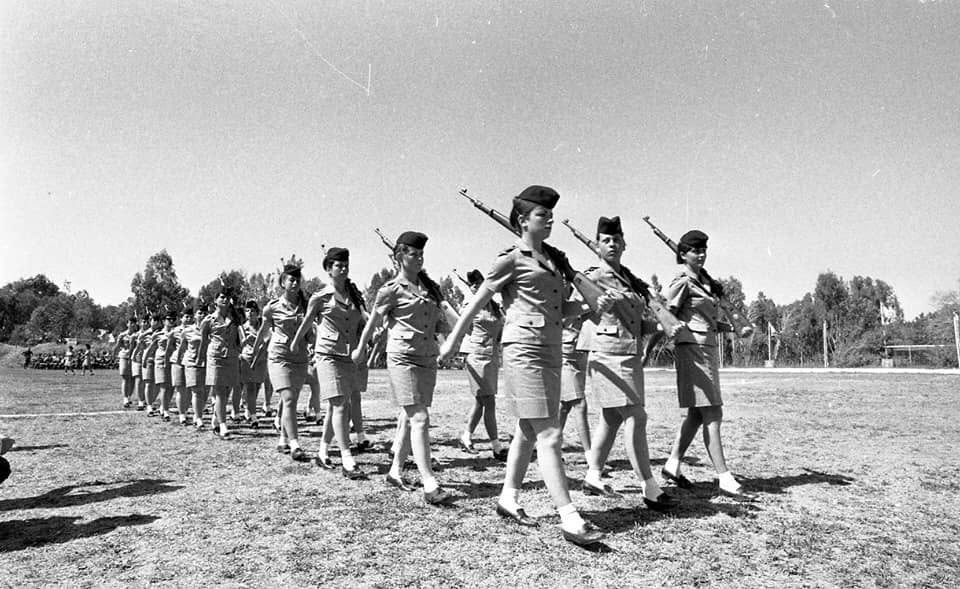 Фотография с из архивов израильской армии за 1970-е гг.