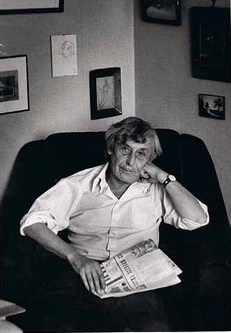 Виктор Платонович Некрасов, Ванв, 1983. Фотография А. Эдельмана