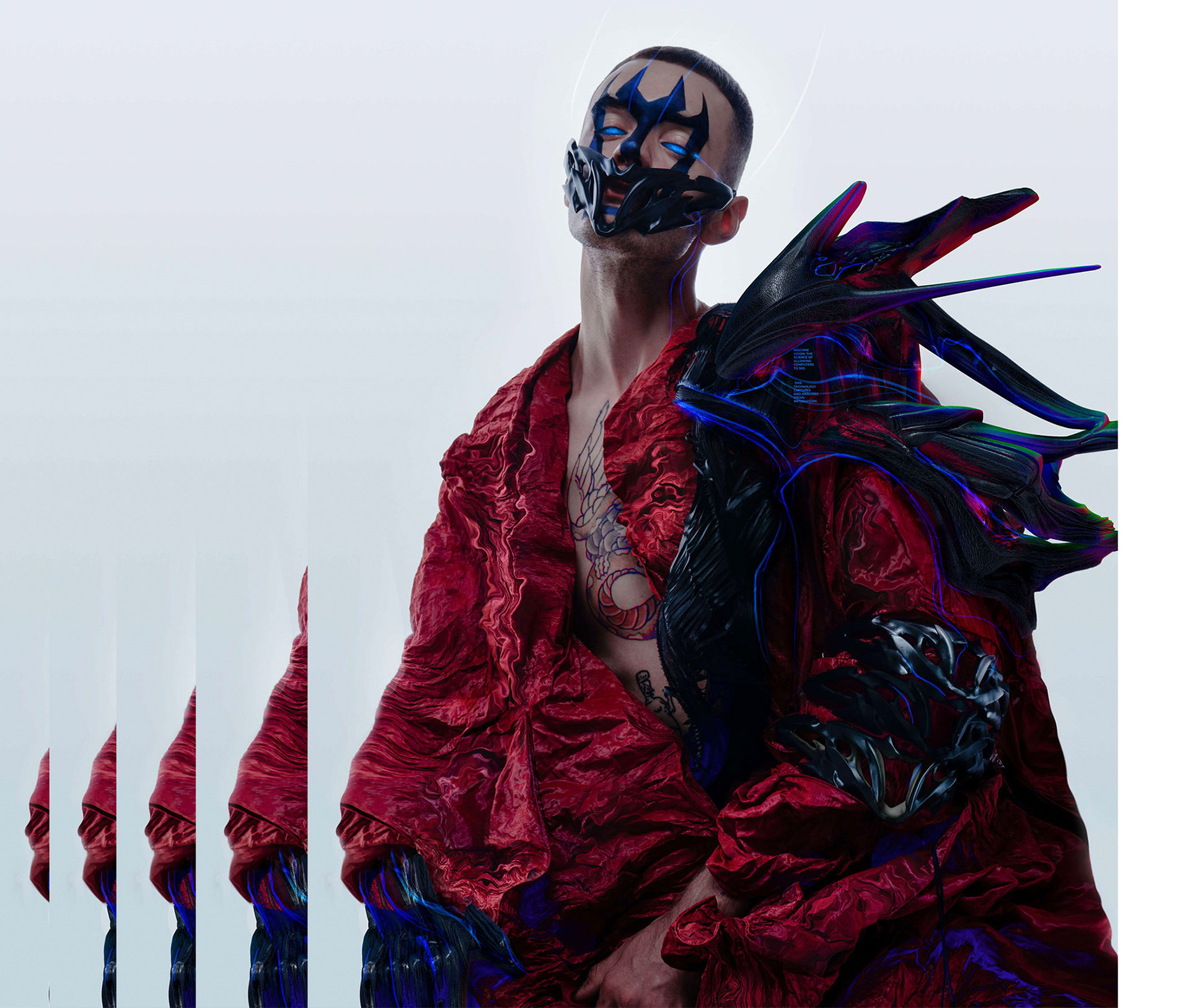 Трансэстетика модной маски ярко отражена в&nbsp;<nobr>фото-проекте</nobr> «THE NINTH», который был презентован в&nbsp;рамках французской недели моды в&nbsp;октябре 2019&nbsp;года.
