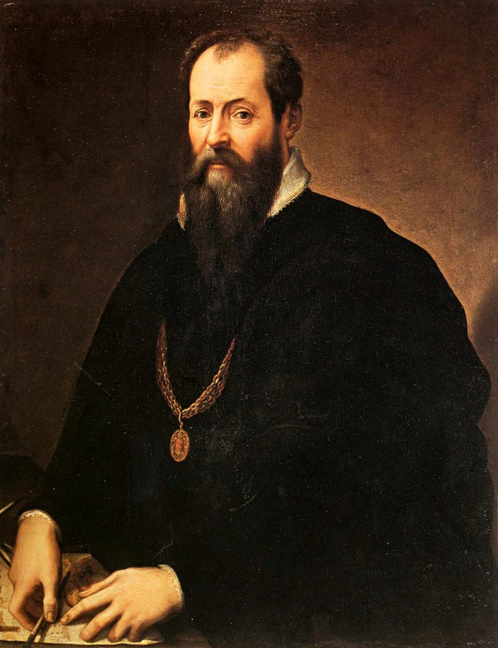 Автопортрет. Галерея Уффици, Флоренция. Между&nbsp;1550 и&nbsp;1567.