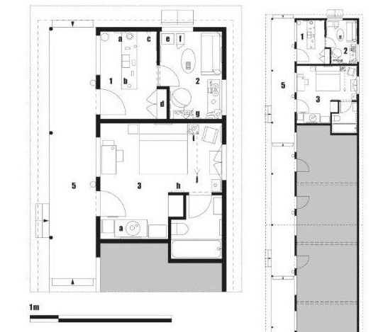 Мотель Бейтса. План этажа. Из&nbsp;книги Стивена Джейкобса «Неправильный дом. Архитектура Альфреда Хичкока»