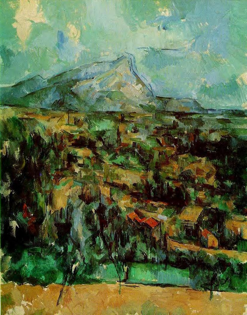 Поль Сезанн. Гора Сент-Виктуар. 1902.