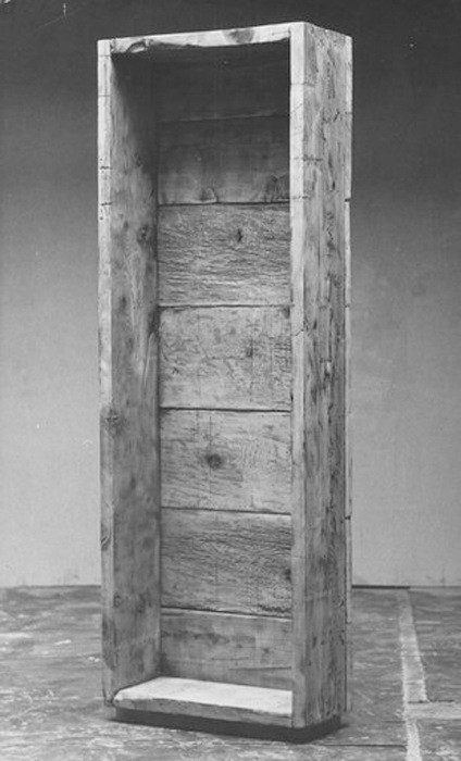 Роберт Моррис. Ящик для стояния. 1961.