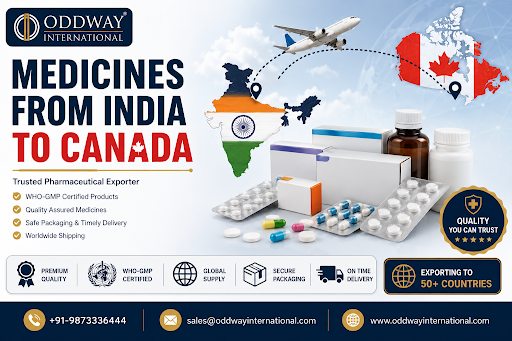 Medicine Courier from India to Canada: Shipping Requirements & Guidelines