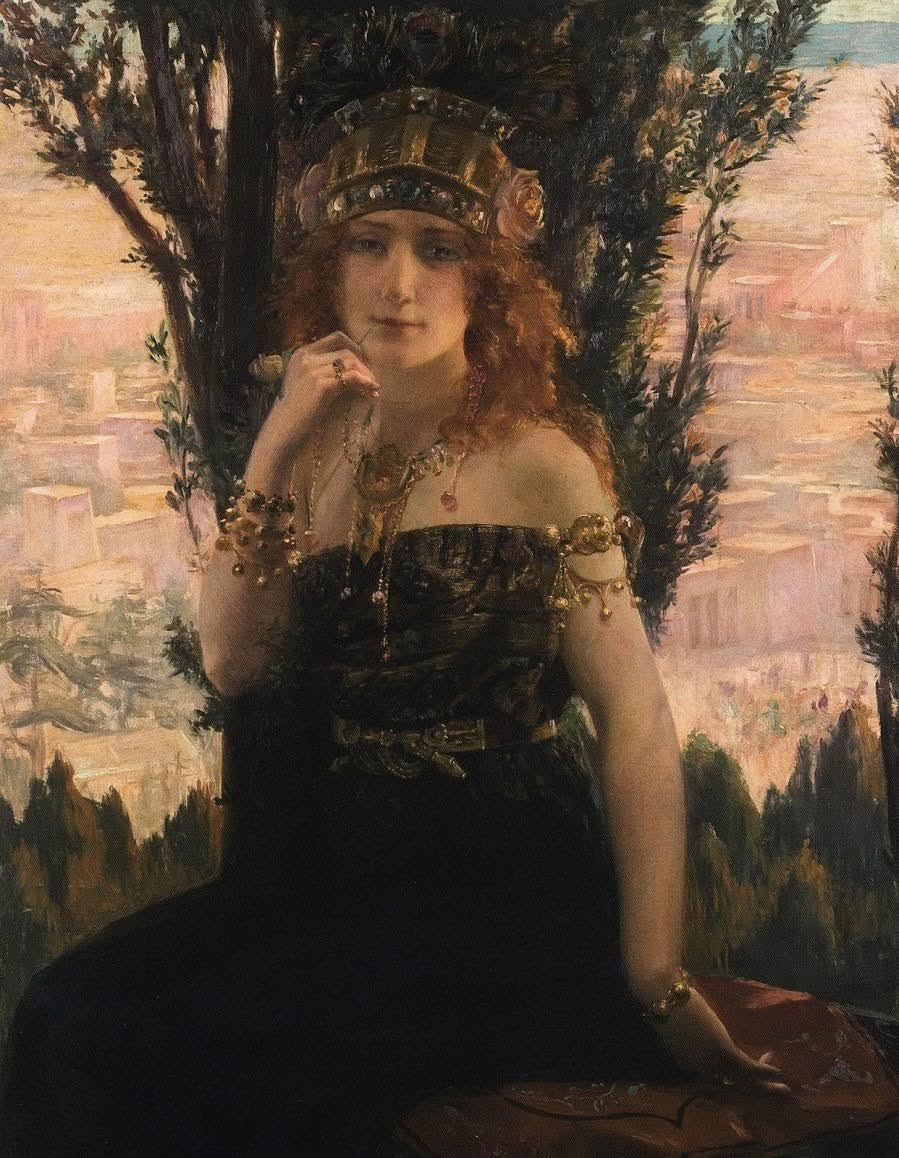 Гастон Бюсье, Елена Троянская, 1895