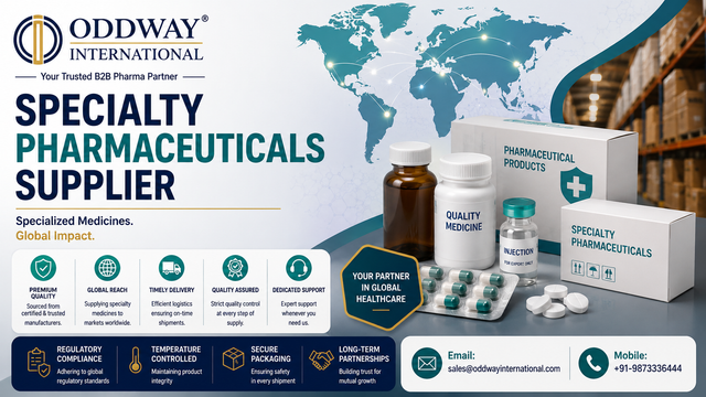 Ensuring Timely Deliveries from a Specialty Medicines Supplier - Oddway