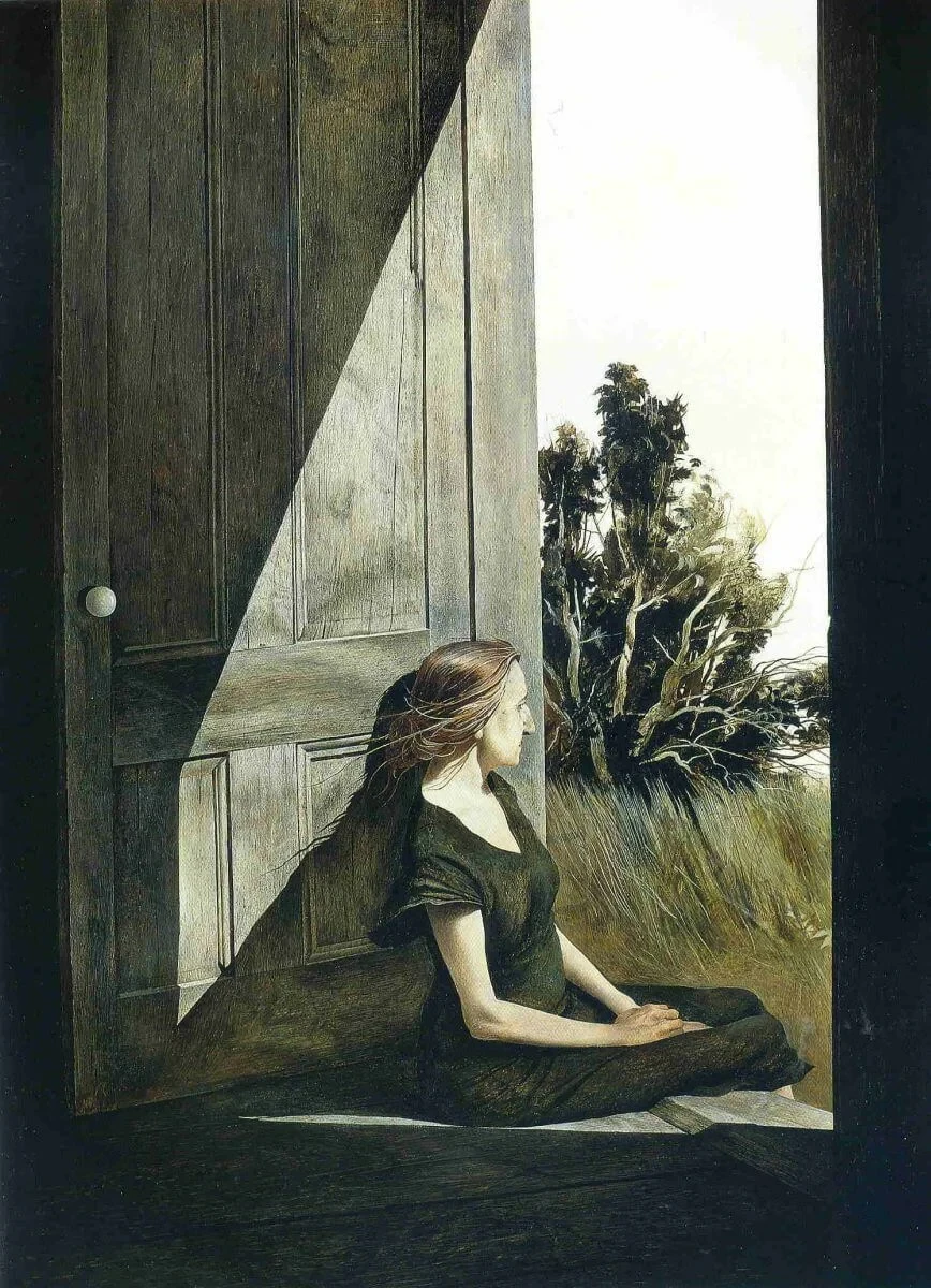 «Кристина Олсон», 1947, темпера, панель| Галерея Кертис, Миннеаполис