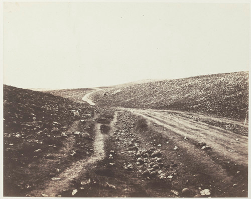 Roger Fenton. Valley of the Shadow of Death. Bronx Documentary Center.