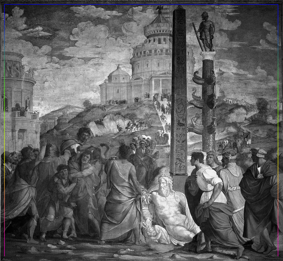 Триумф Цицерона. Вилла Медичи, Поджо-а-Кайано. 1519-1521. Franciabigio 