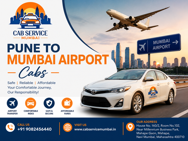 Pune to Mumbai Airport Cabs – Safe, Comfortable & On-Time Airport Taxi Service