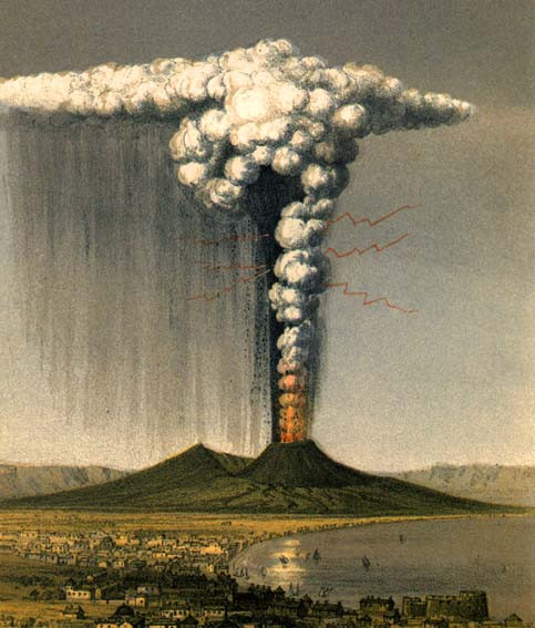  Джордж Джулиус Пуле Скроуп, Извержение 1822 года