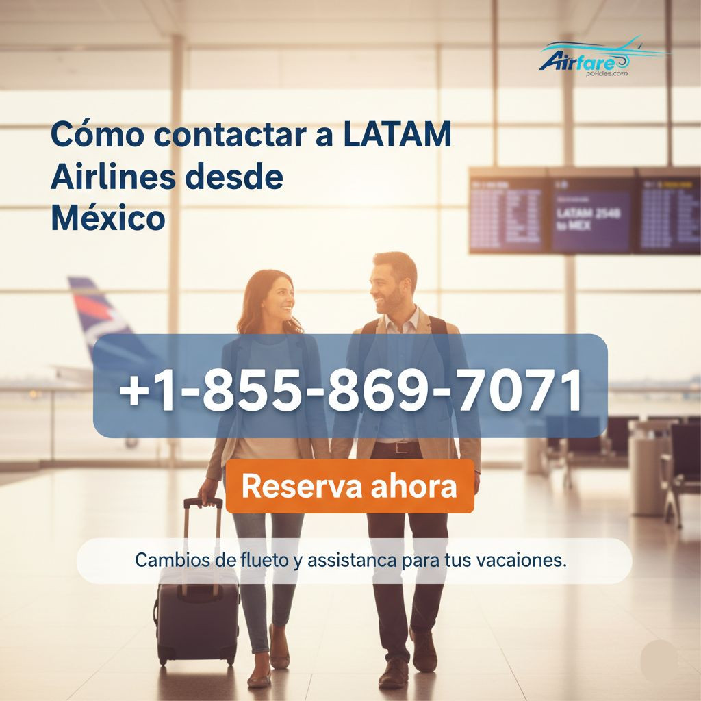 LATAM teléfono méxico
