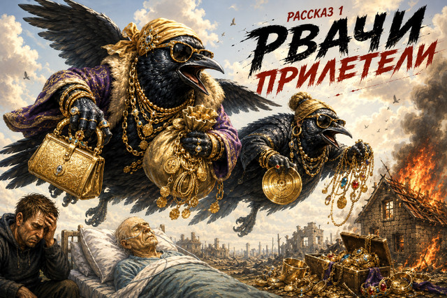 Берегись, рвачи прилетели!