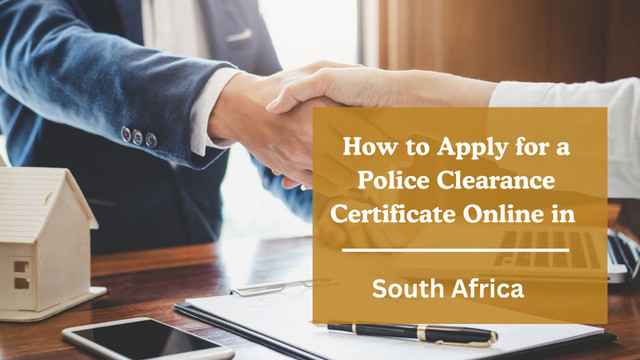 How to Apply for a Police Clearance Certificate Online in South Africa