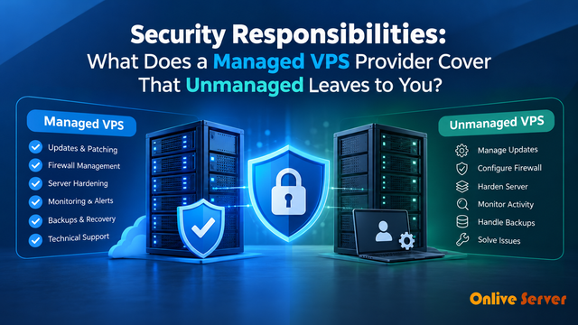 Security Responsibilities: What Does a Managed VPS Provider Cover That Unmanaged Leaves to You?