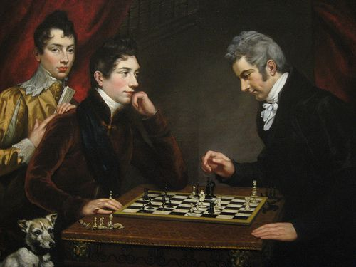 Джеймс Норткот, «Шахматисты» (взято с&nbsp;сайта pinterest.ru)