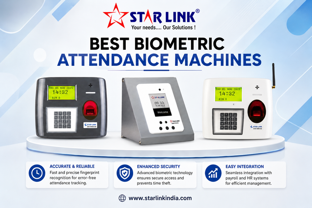Best Biometric Attendance Machines for Modern Business Management