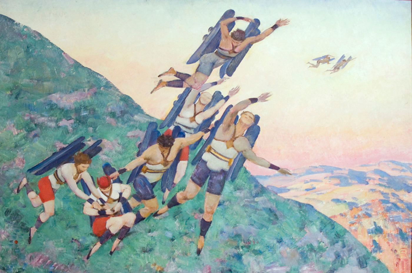 «Люди будущего» (1929) Константина Юона