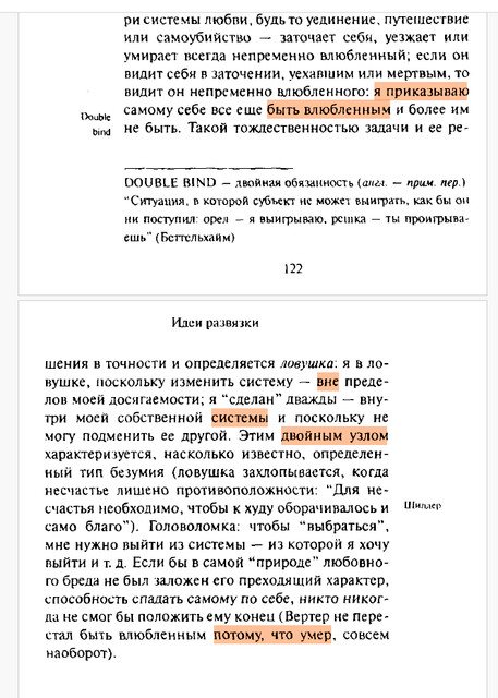 Фрагменты фрагментов речи влюбленного 