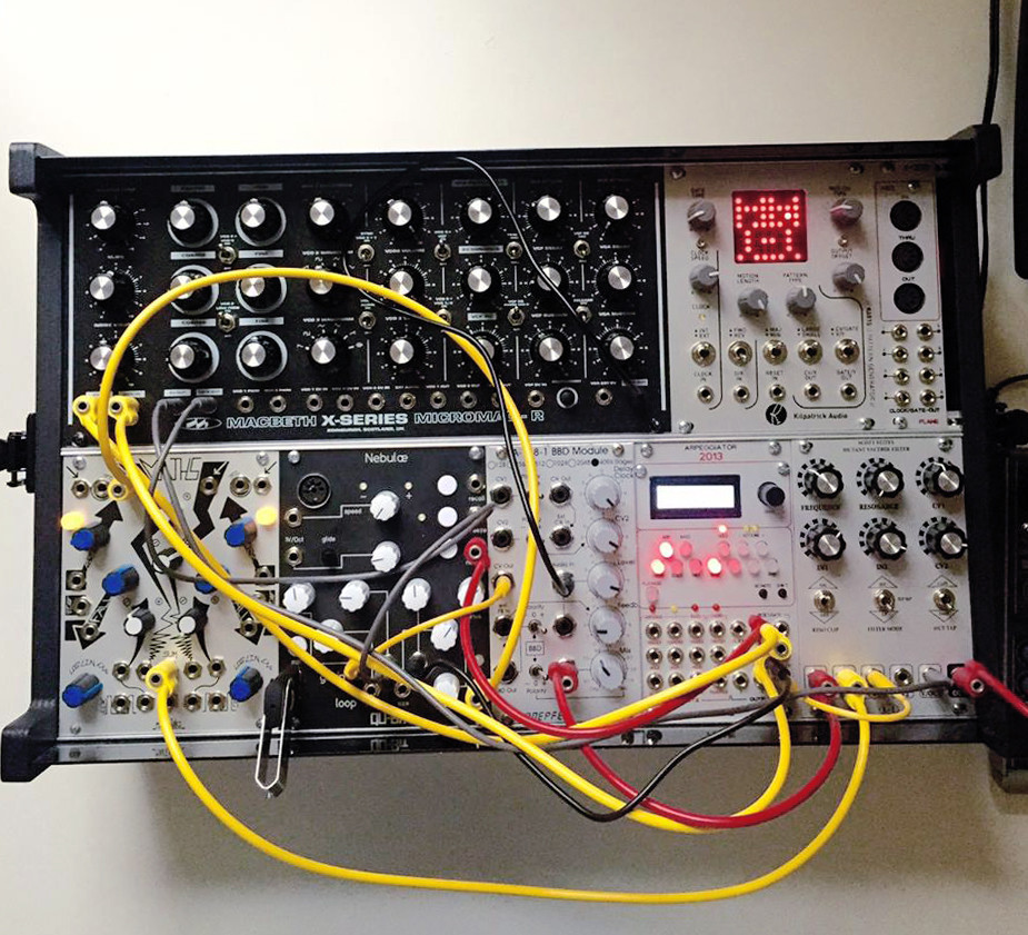 Eurorack сетап Влада Добровольского.