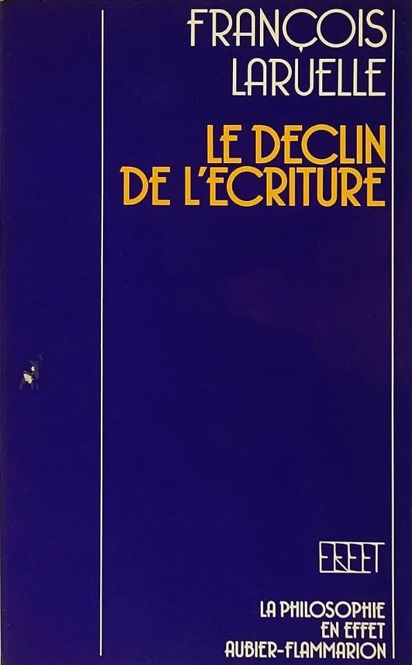 Квартет книг Philosophie I — периода до не-философии