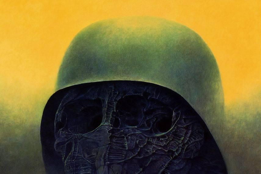 Zdzisław Beksiński, 1985