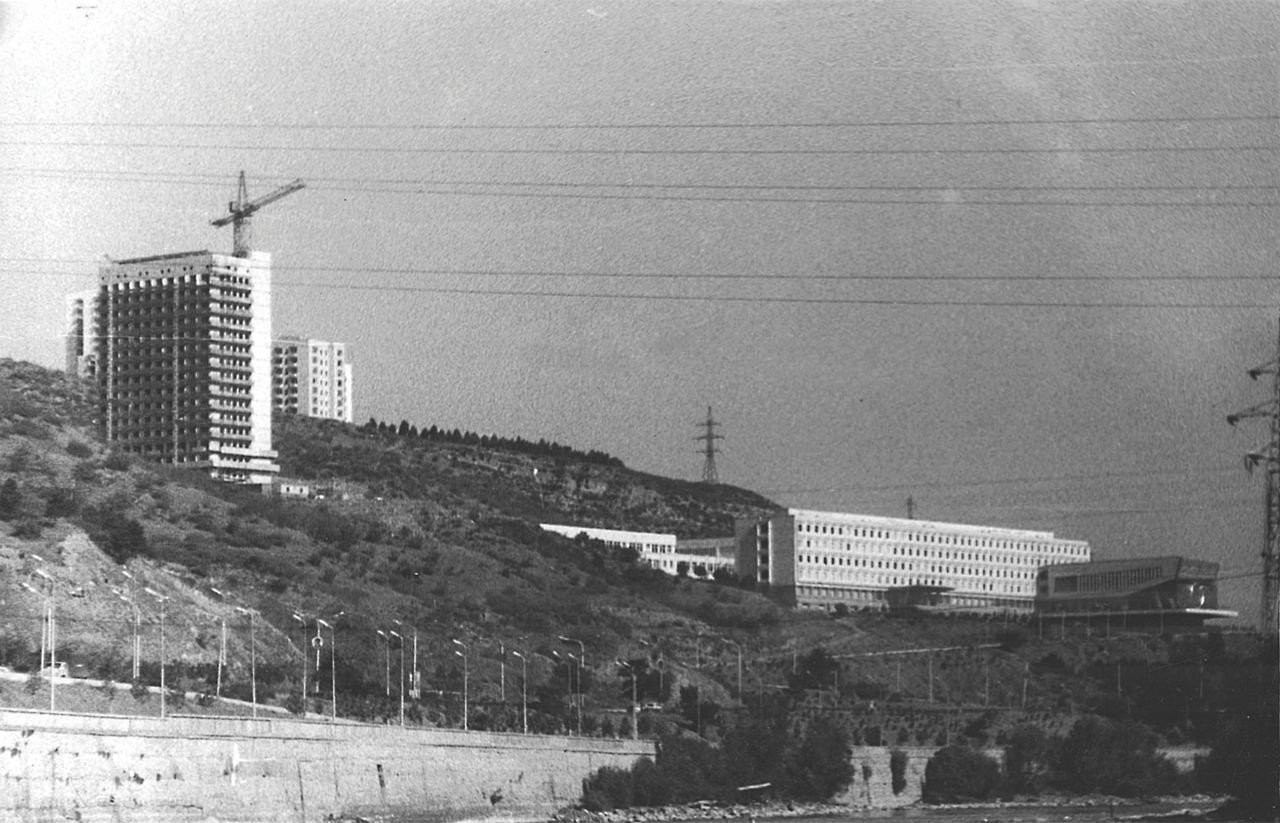 INDUSTRIAL-PEDAGOGICAL TECHNICUM Architect: Nikoloz Lasareishvili, 1978  Drawings, sketches, photos from Lasha Mindiashvili’s family archive