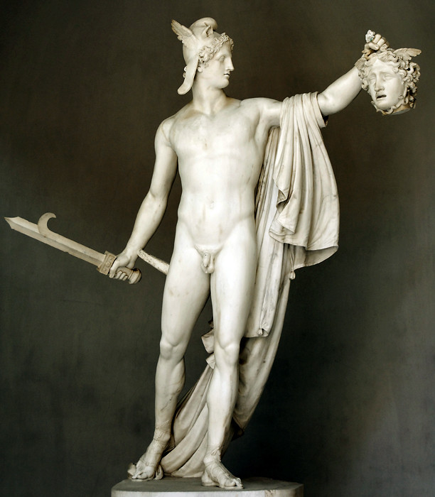 Perseus Triumphant. Antonio Canova. 