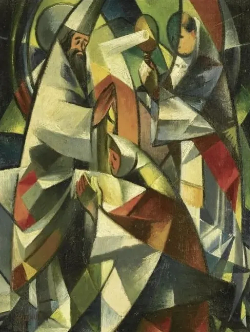 Давид Бурлюк В церкви 1922