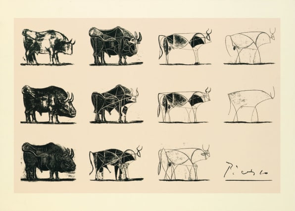 Picasso&nbsp;— Bull Lithographs