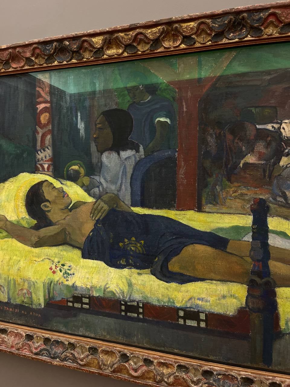 «Рождество» Поля Гогена. Из мюнхенской галереи.