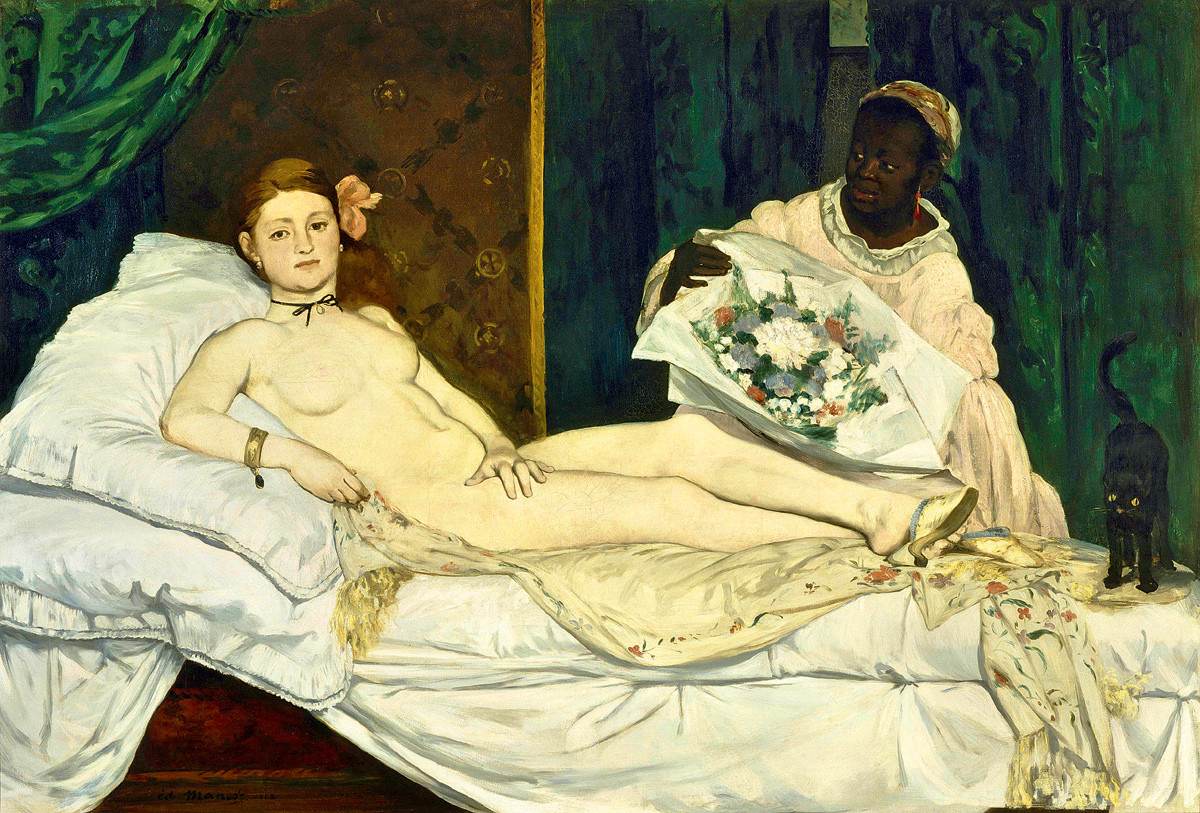 «Олимпия». Эдуард Мане. 1863 // Musée d’Orsay, Paris