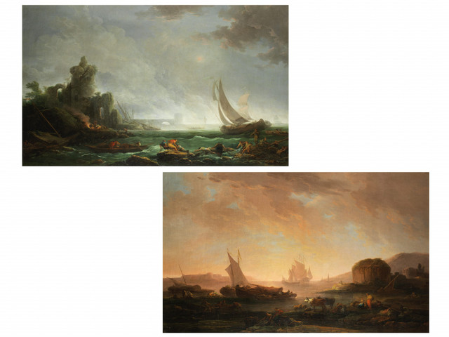 Итальянский пейзаж, фламандский натюрморт и французская жанровая сцена на аукционе Хампель