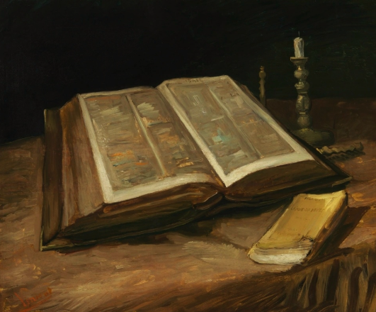 Винсент Ван Гог. «Натюрморт с Библией». 1885. Van Gogh Museum, Amsterdam (Vincent van Gogh Foundation).